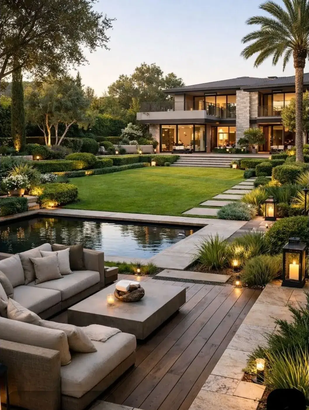 estate backyard
